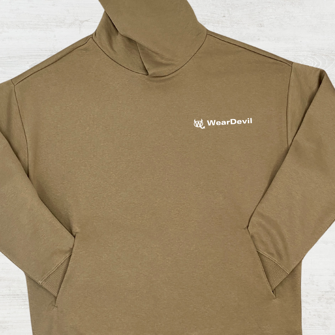 Unisex Oversized Hoodie - Pocket Logo - Streetwear Fit for Men & Women