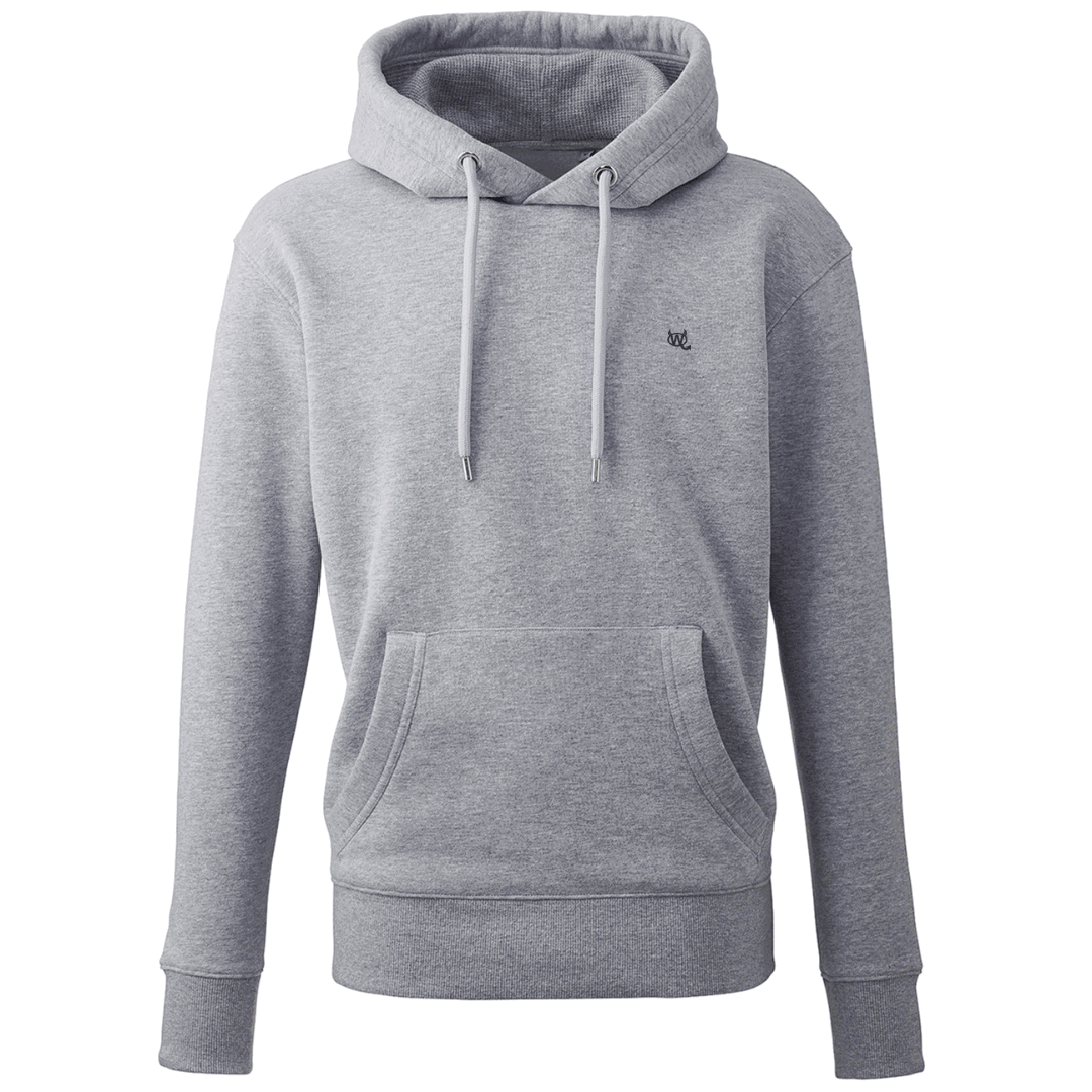 Men's Hoodie - WD Pocket Icon Dark Grey - WearDevil