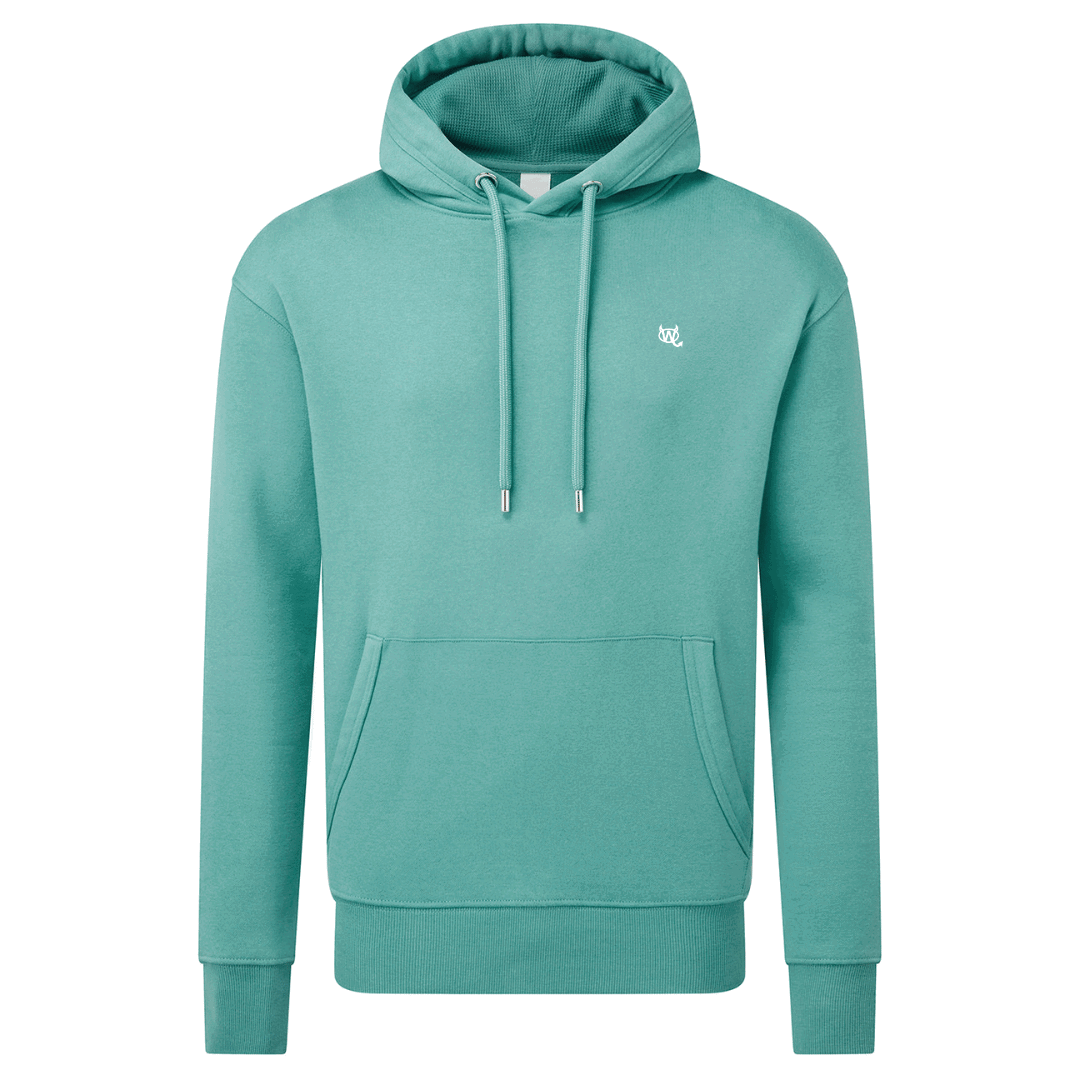 Men's Hoodie - WD Pocket Icon White - WearDevil