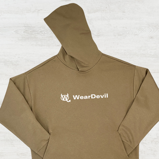 Unisex Oversized Hoodie - Chest Logo - Streetwear Fit for Men & Women