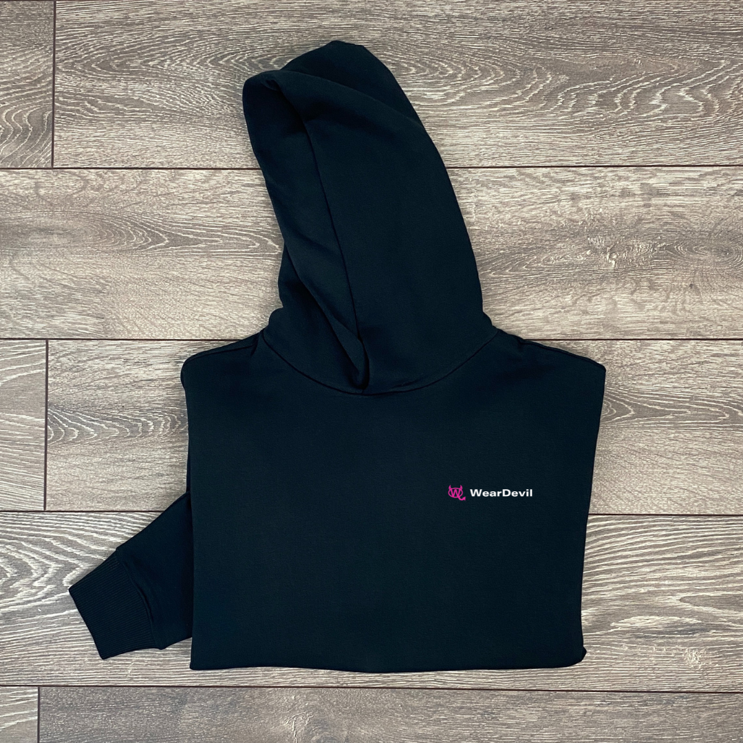 Unisex Oversized Hoodie - Pocket Logo - Streetwear Fit for Men & Women