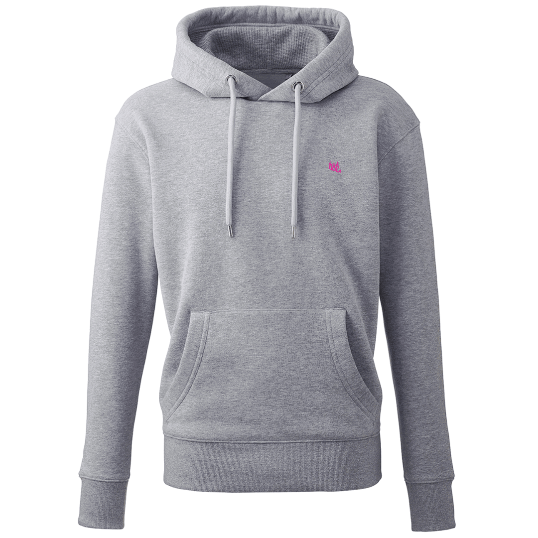 Men's Hoodie - WD Pocket Icon Pink - WearDevil