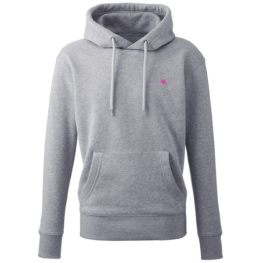 Men's Hoodie - WD Pocket Icon Pink - WearDevil