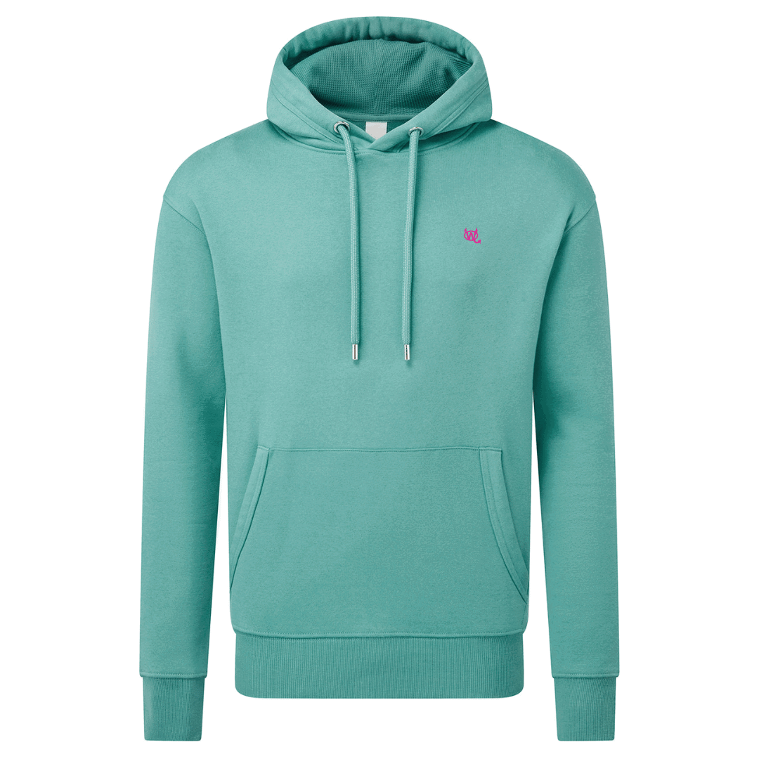Men's Hoodie - WD Pocket Icon Pink - WearDevil