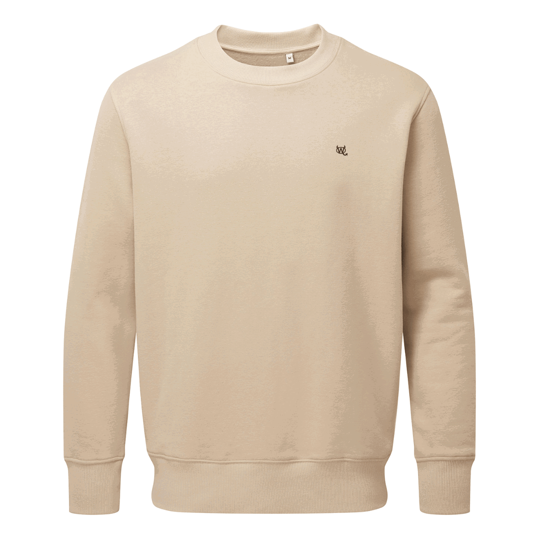 Men's Sweatshirt - WD Pocket Icon Dark Grey - WearDevil