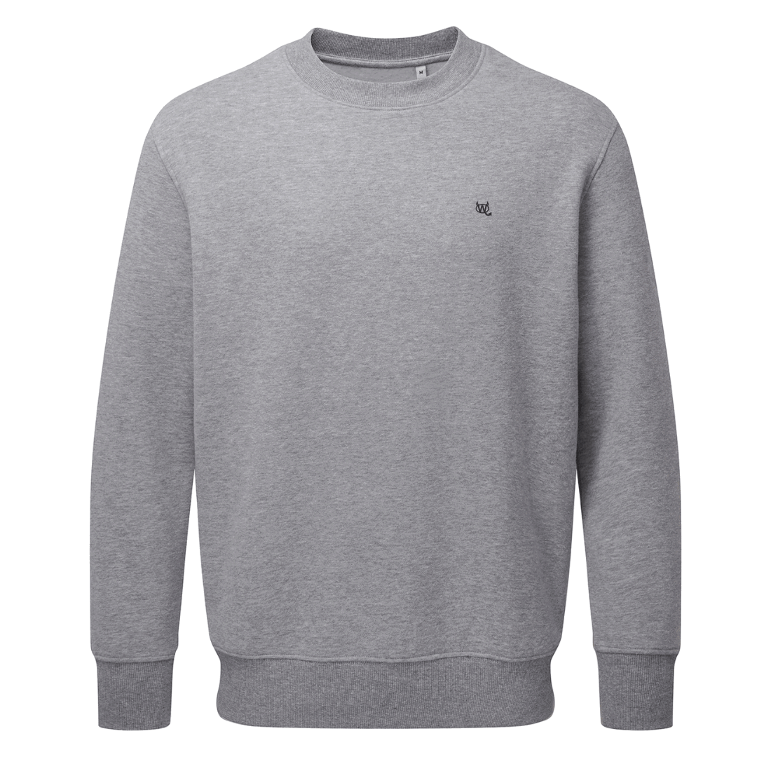 Men's Sweatshirt - WD Pocket Icon Dark Grey - WearDevil
