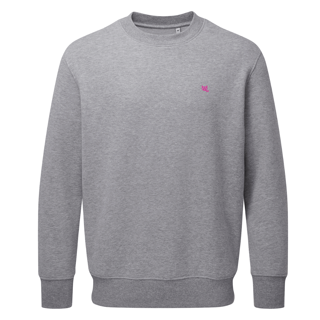 Men's Sweatshirt - WD Pocket Icon Pink - WearDevil