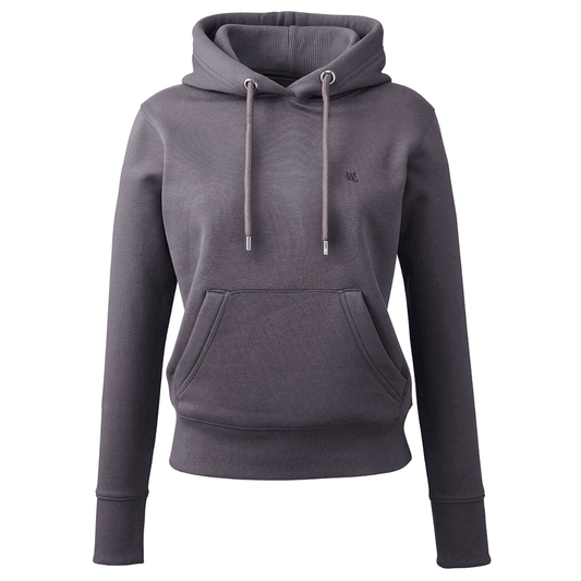 Women's Hoodie - WD Pocket Icon Dark Grey - WearDevil