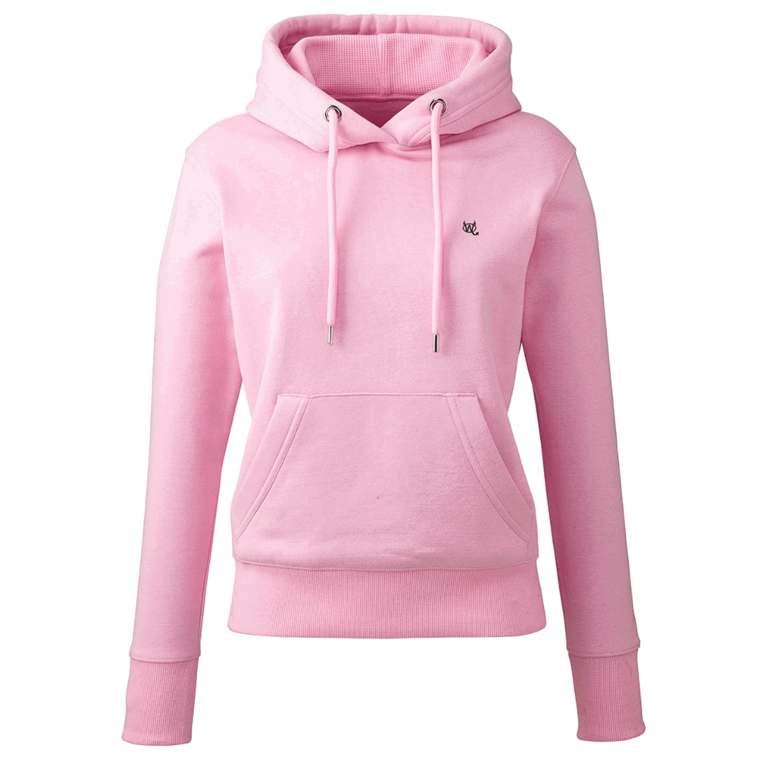 Women's Hoodie - WD Pocket Icon Dark Grey - WearDevil