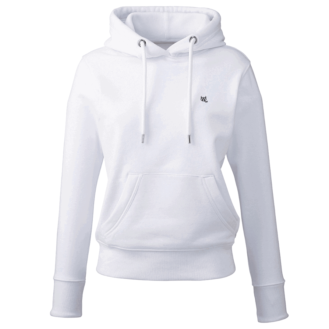 Women's Hoodie - WD Pocket Icon Dark Grey - WearDevil