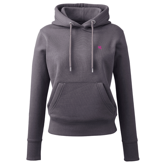 Women's Hoodie - WD Pocket Icon Pink - WearDevil