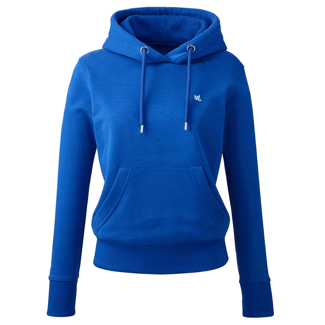 Women's Hoodie - WD Pocket Icon White - WearDevil