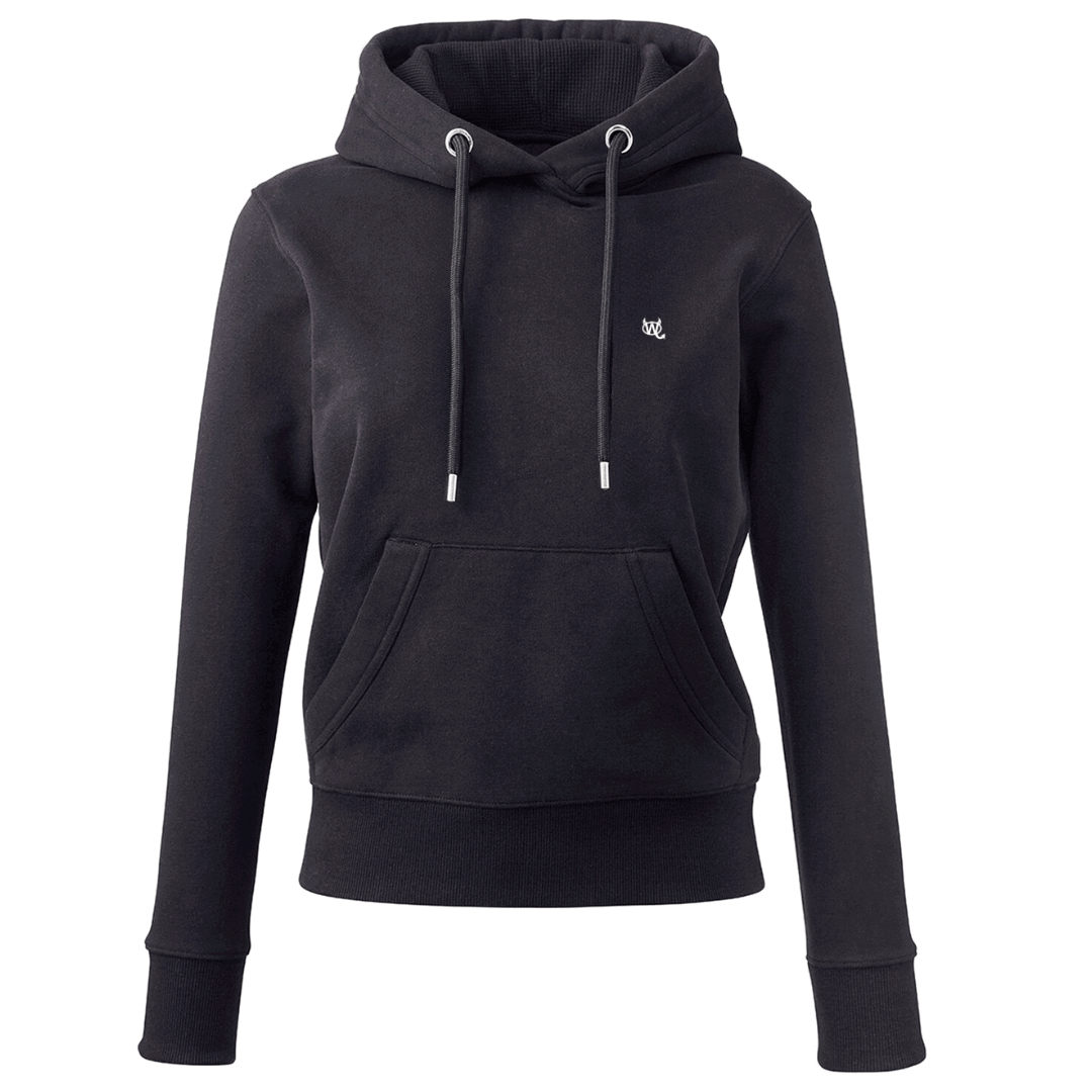Women's Hoodie - WD Pocket Icon White - WearDevil