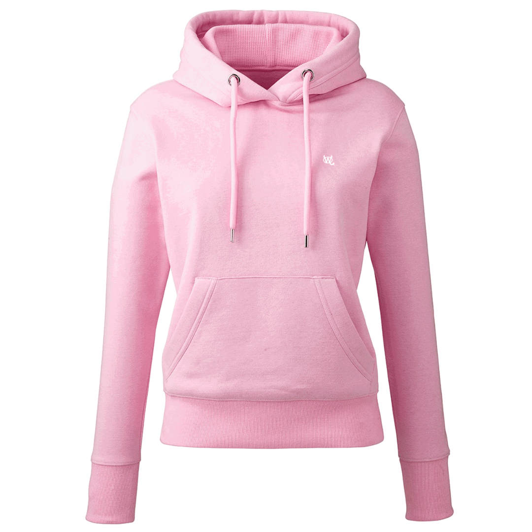 Women's Hoodie - WD Pocket Icon White - WearDevil