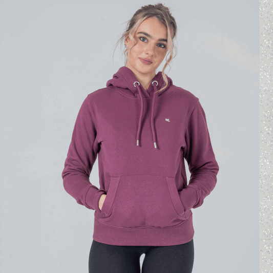 Women's Hoodie - WD Pocket Icon White Glitter - WearDevil